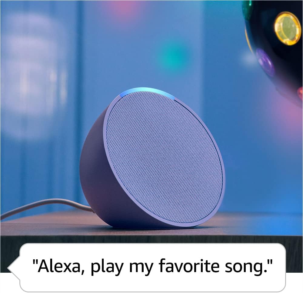 Amazon Echo Pop Parlante inteligente y compacto con sonido definido y Alexa