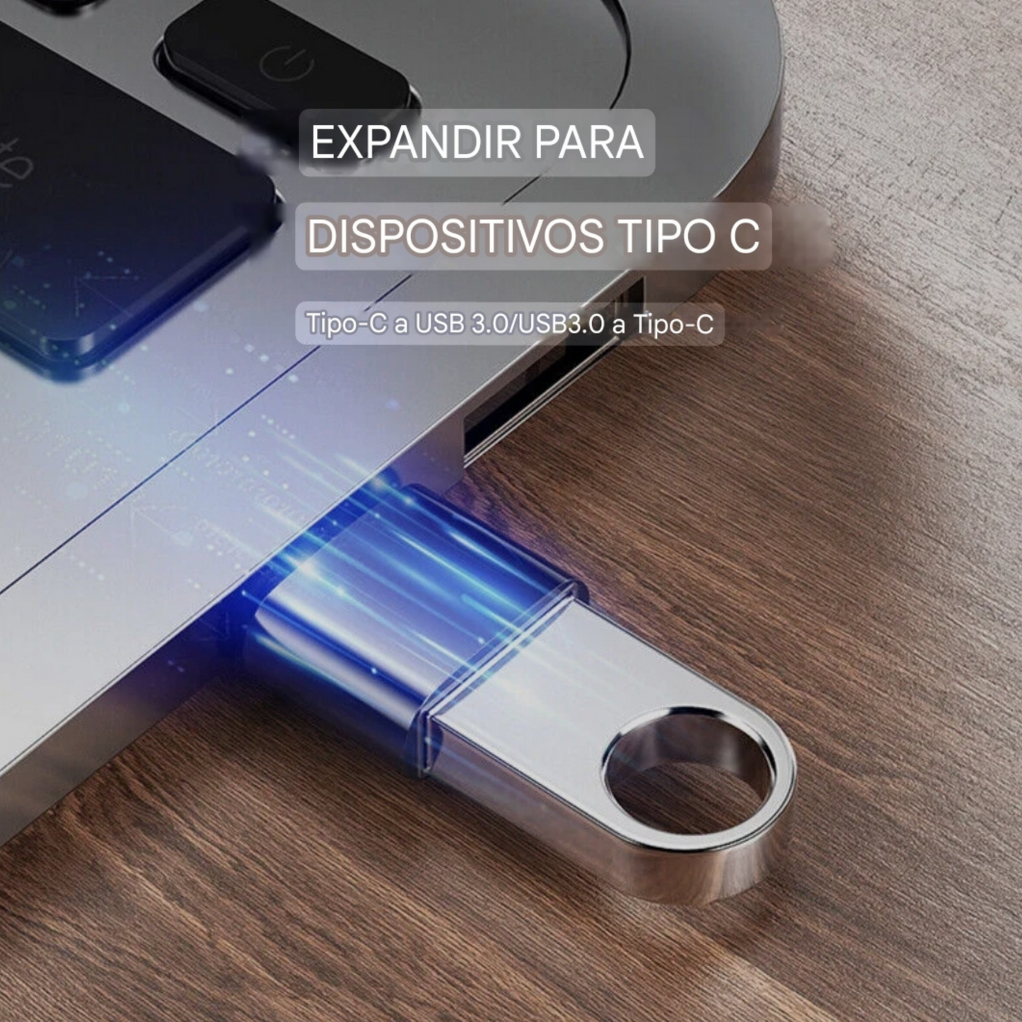 Adaptador Mini Tipo C a USB 3.0 (USB-C)